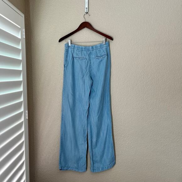 J. Jill Denim Kick Flare Ankle Women’s Black 4 Mid Rise - Picture 4 of 7